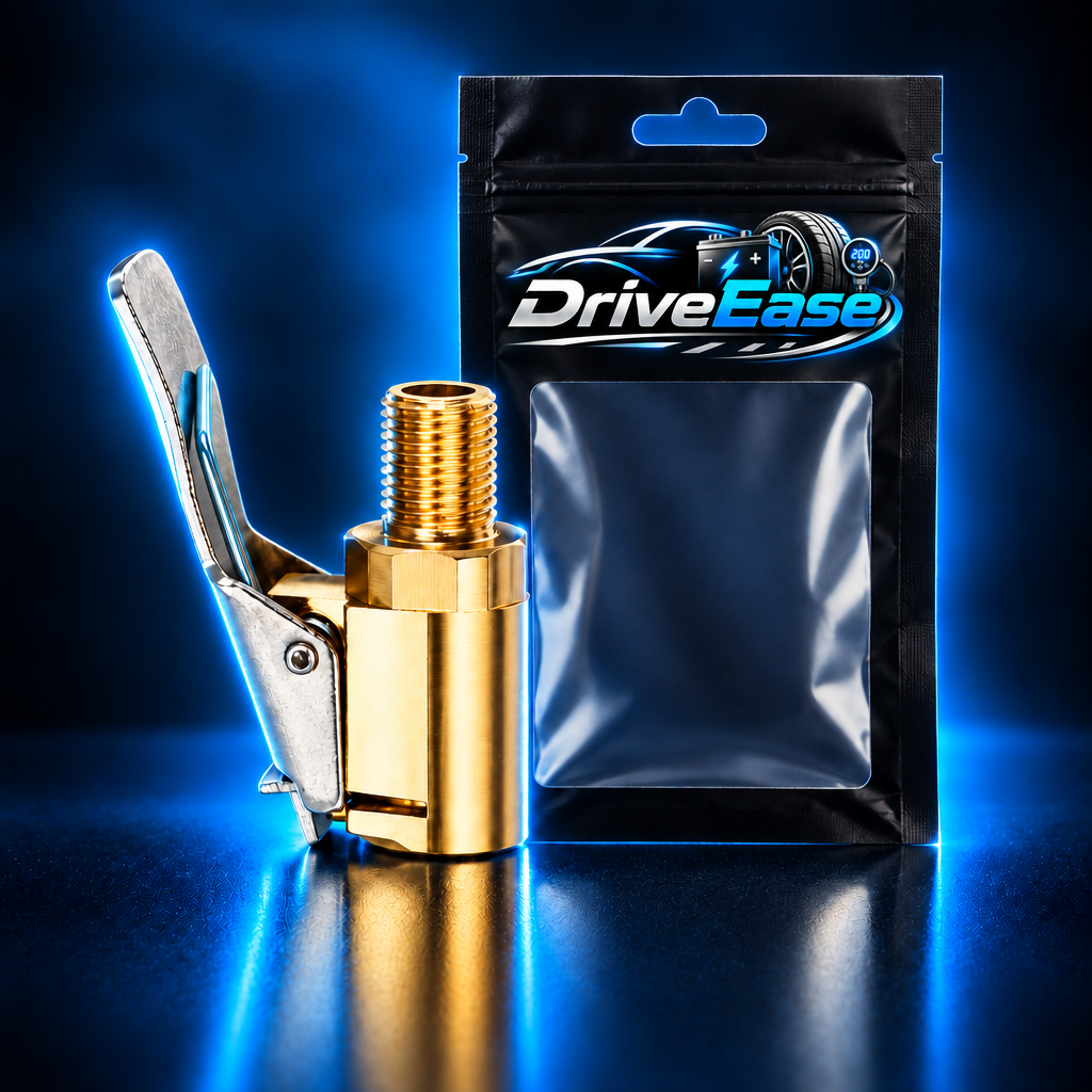 Revised nozzle and pouch image with DriveEase logo