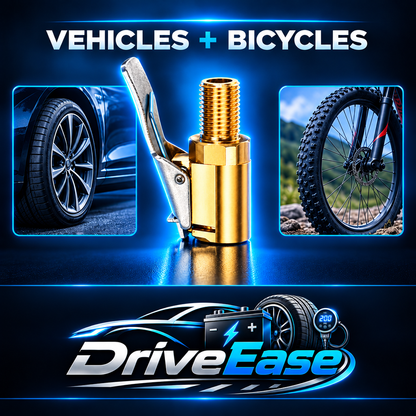 Revised vehicle and bicycle graphic with DriveEase branding